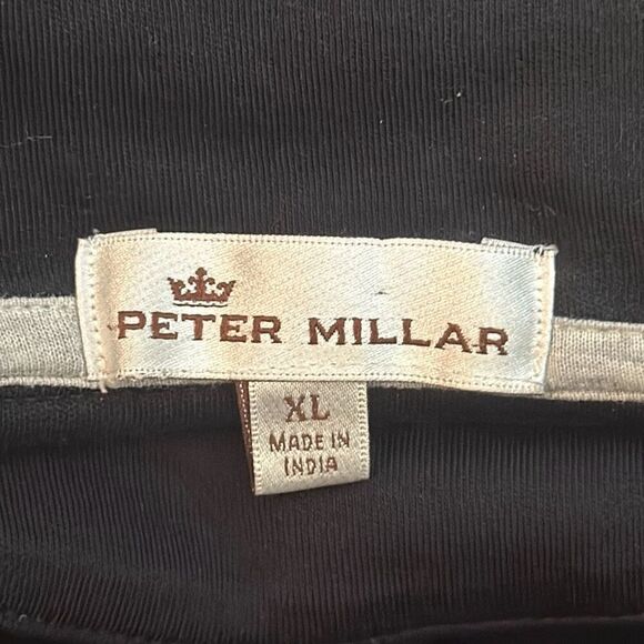 Peter Millar Quarter-zip Pullover Black Kinloch and Curtis Invitational 2017 XL - Picture 6 of 10